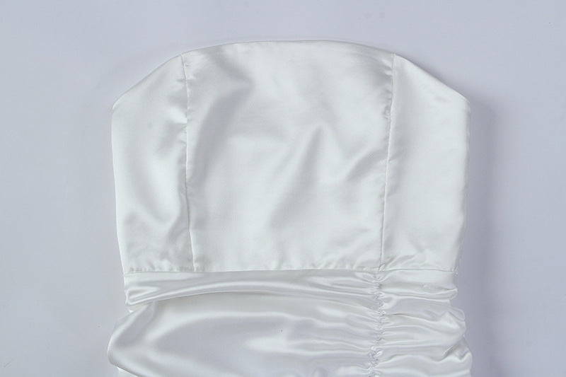 Back Dress, White Dress, Light Luxury, And Usually Wear Hepburn Ladies French Dress Niche