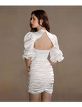 Women's Minimalist Silk White Essential Top — Soft & Elegant